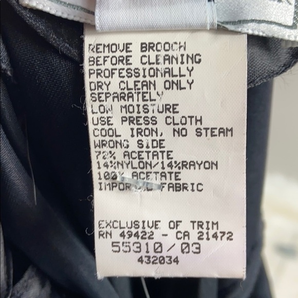 Jessica McClintock Vintage Velvet Dress size 13/14(s/m) - Picture 6 of 14